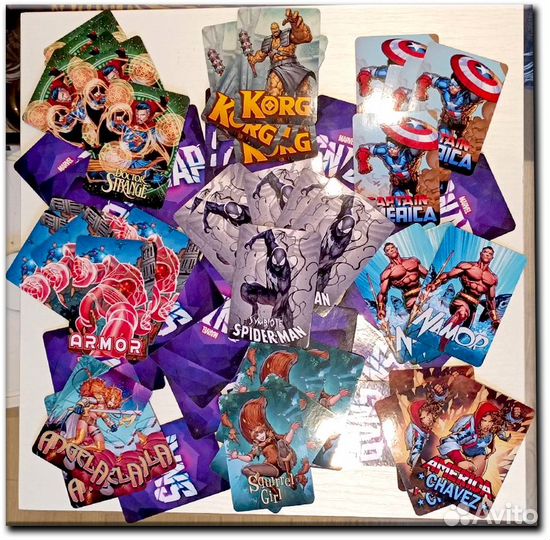 Карточки Marvel Season 1