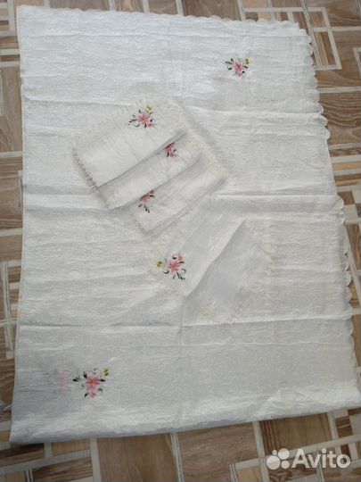 Скатерти и салфетки СССР