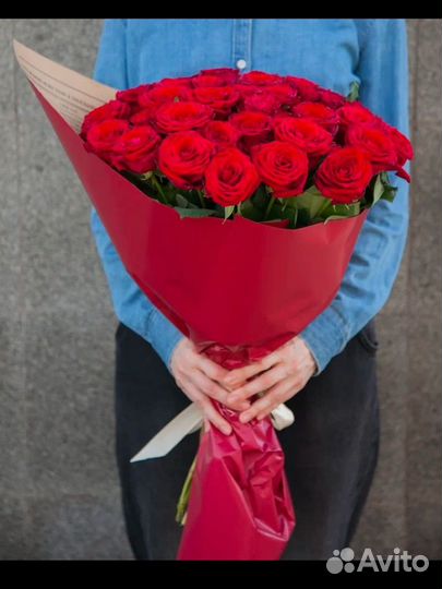 Букеты роз