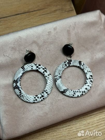 Серьги змеи на 2025г