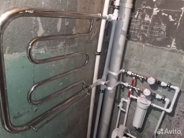 Услуги сантехника. Чистка засоров. Отопление