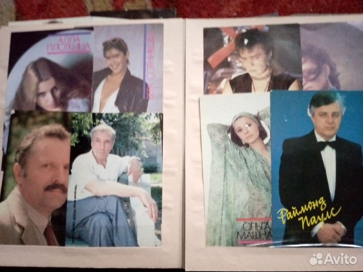 Карманные календарики с артистами СССР/2