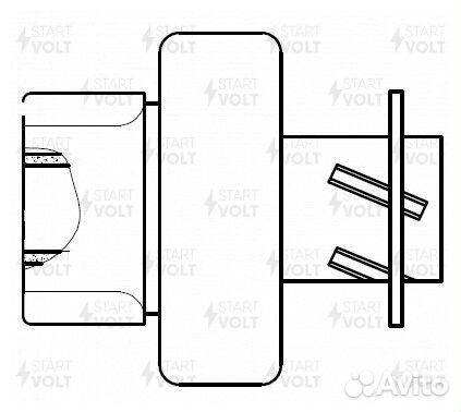 Привод стартера (бендикс) startvolt VCS 1901
