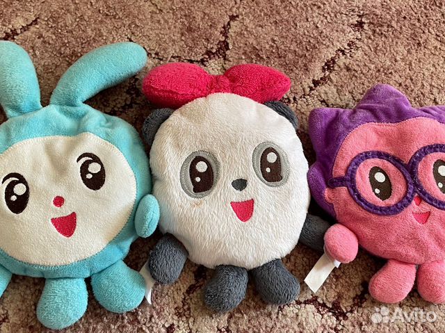 Игрушки Малышарики с вишневыми косточками внутри