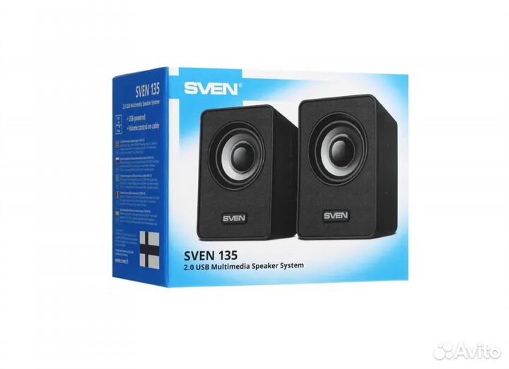 Колонки 2.0 sven 135