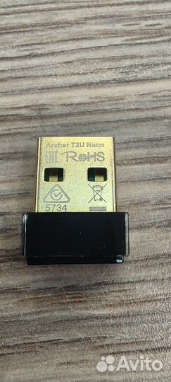 Wi-Fi адаптер TP-link Archer T2U nano USB 2.0