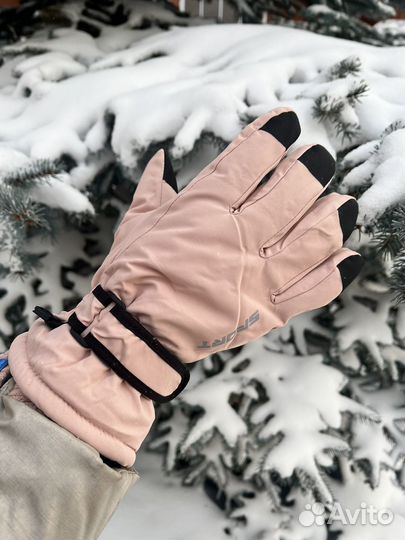 Горнолыжные перчатки, женские, размер М