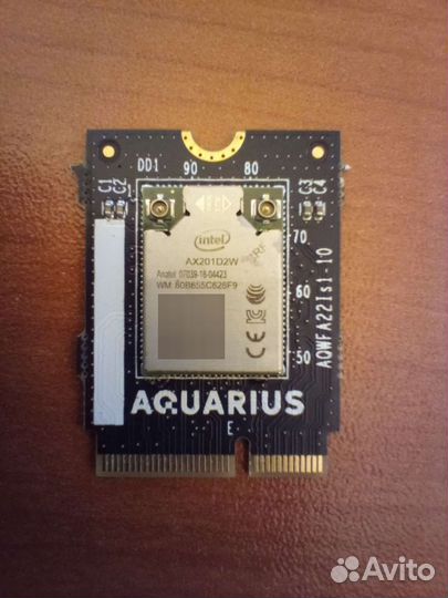 Intel wi fi 6 AX201