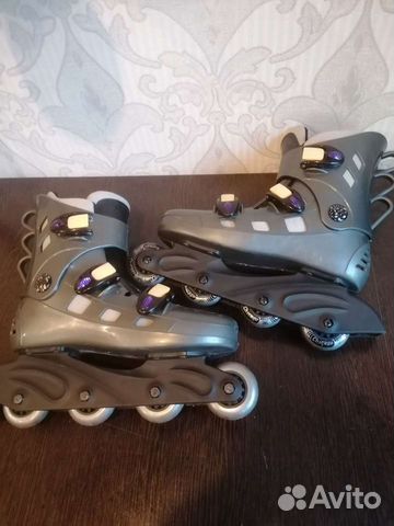 Роликовые коньки (без ремешков крепления)