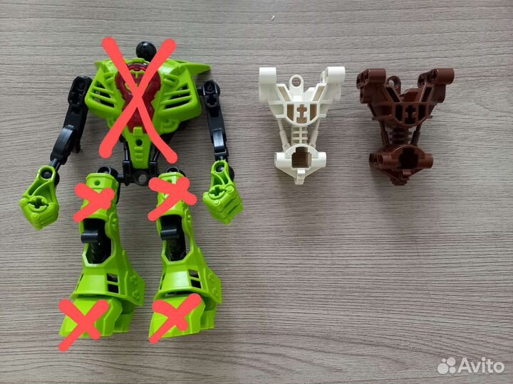 Детали от lego bionicle