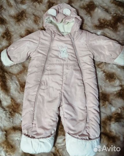 Зимний комбинезон для девочки