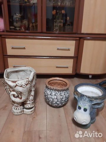 Керамические горшки