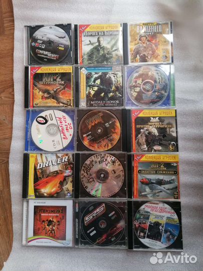 Компьютерные игры на дисках
