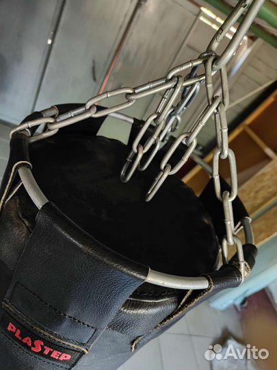 Боксерский мешок груша plaStеp кожа