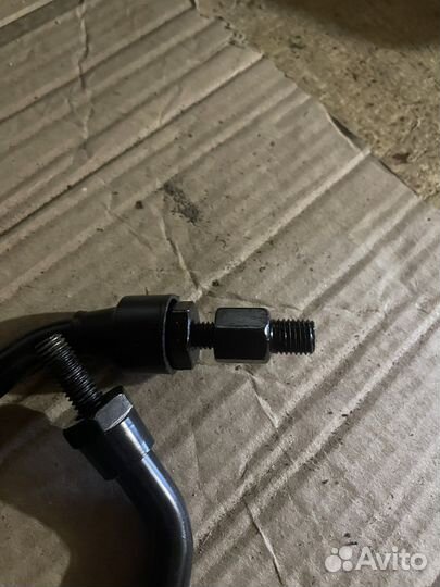 Зеркала на мотоцикл под m8 с переходником под m10