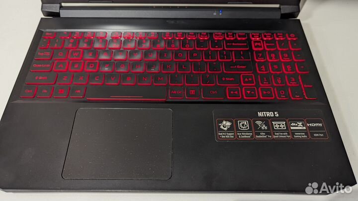 Acer i7-11800\RTX-3050Ti\16Gb\M.2SSD 512Gb\HDD 1Tb