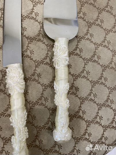 Свадебный Нож и лопатка для торта