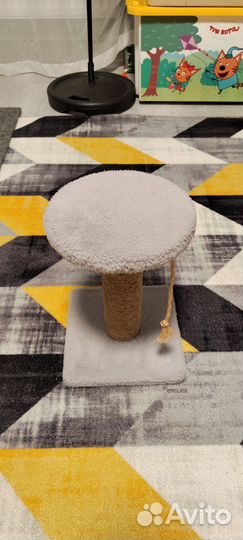 Когтеточка столбик для котят