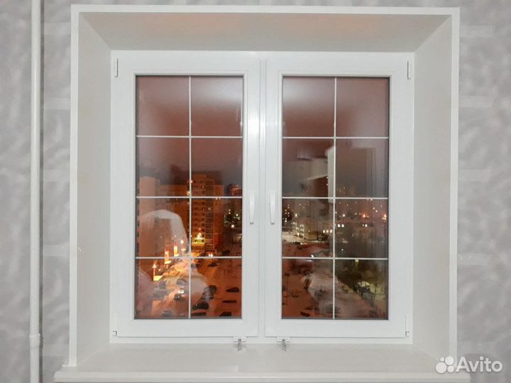 Окна Veka с раскладкой