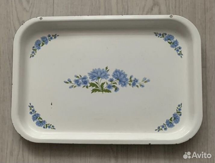 Поднос эмалированный