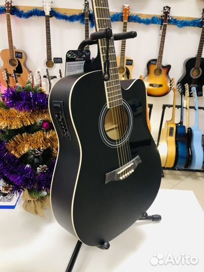 Гитара электроакустическая Shinobi Новая