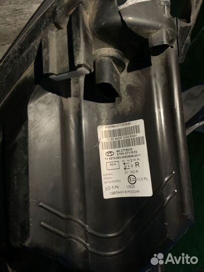 Правая фара datsun он до