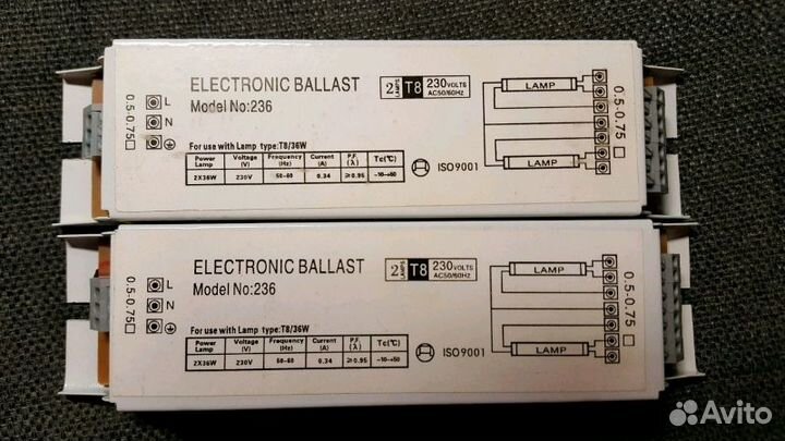 Electronic ballast