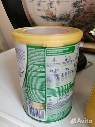 Детская смесь NAN на козьем молоке