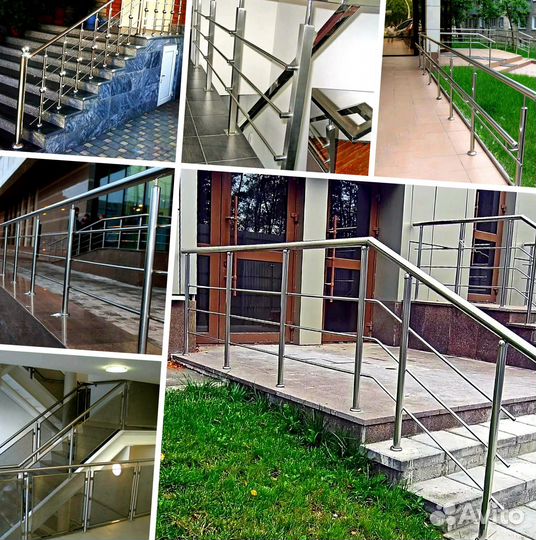 Перила для лестниц из нержавеющей стали