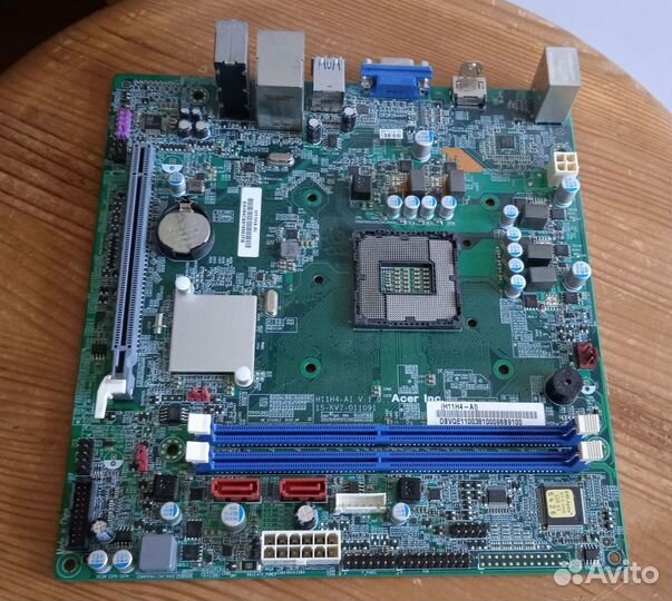 Материнская плата H11H4-AI + Блок питания 220w