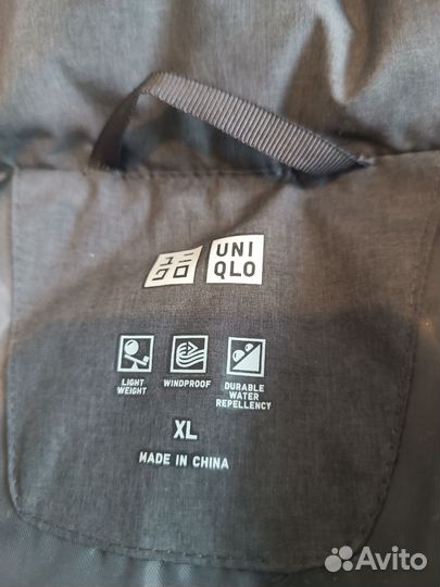 Uniqlo пуховик мужской xl