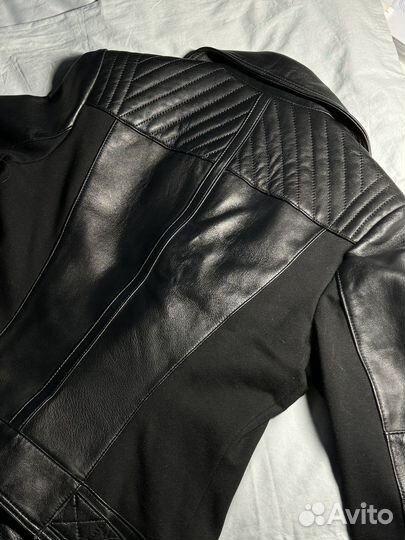 Кожаная куртка XS (40-42)