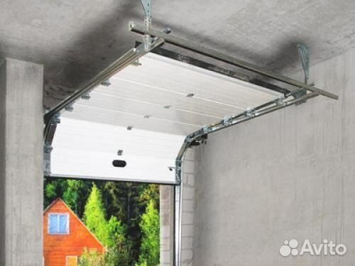 Ворота секционные подъемные