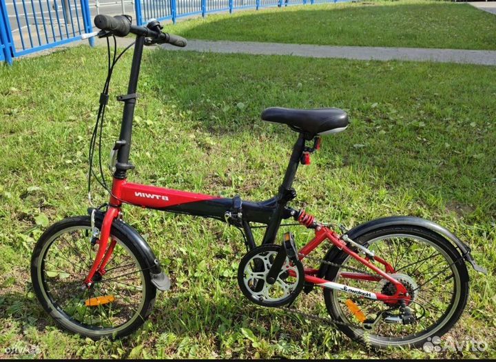 Складной, легкий велосипед Btwin Hoptown 3