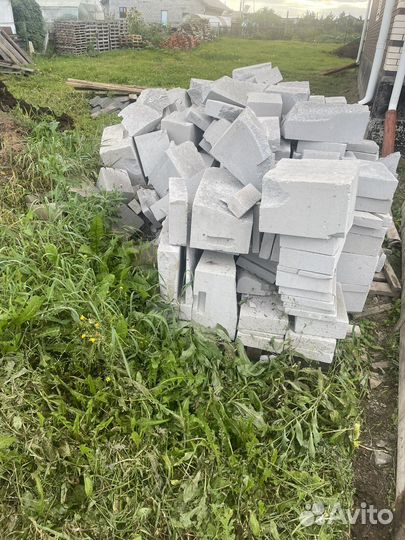 Газоблок остатки