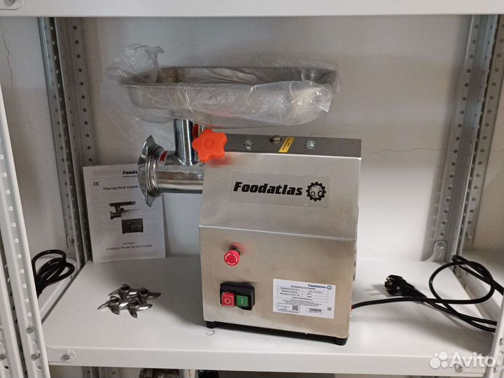 Мясорубка профессиональная Foodatlas KY-12 (новая)
