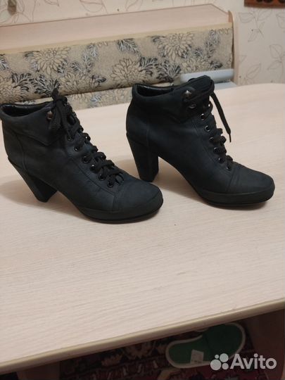 Ботильоны натуральная кожа зима 39