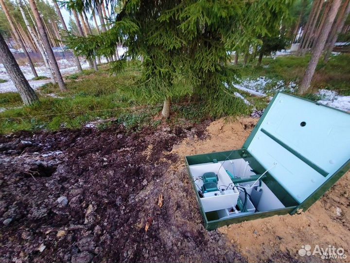 Лос. Автономная канализация. Септик