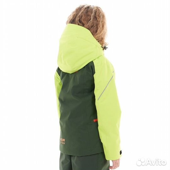 Куртка gravity for Teen Green - Orange 2023