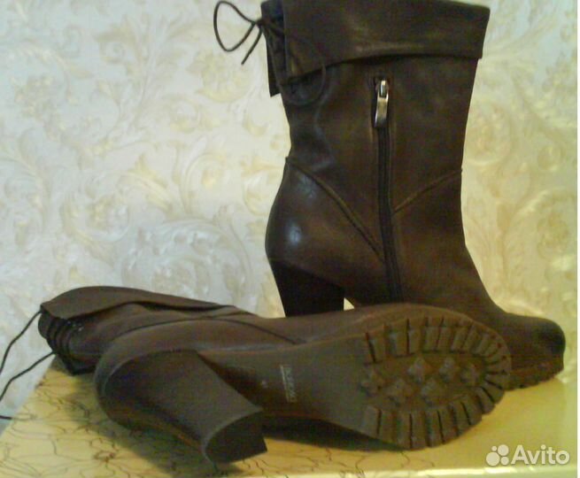 Новые кожаные ботильоны 41р-р