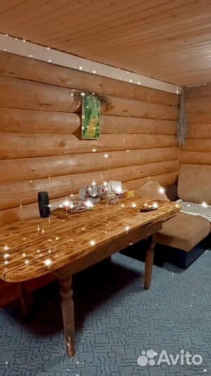 Русская баня на дровах