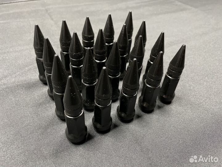 Гайки пики М12*1,5 Черные