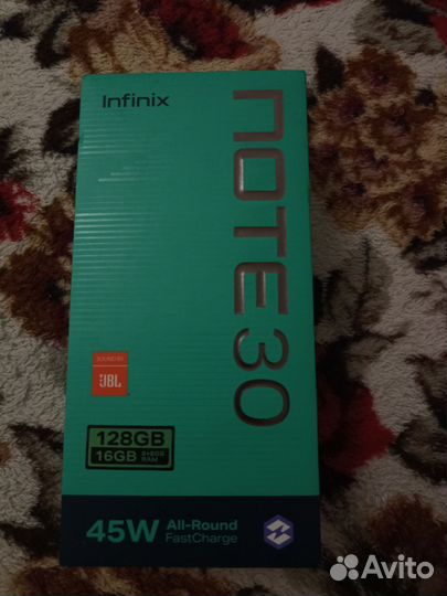 Смартфон infinix note 30