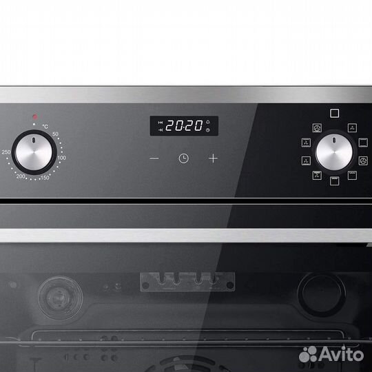 Встраиваемый электрический духовой шкаф haier hox-p09cgbx