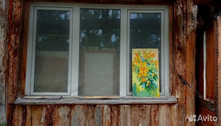 Картина интерьерная Огоньки 37х67