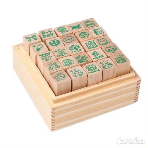 Набор штампов для скрапбукинга Happy Life