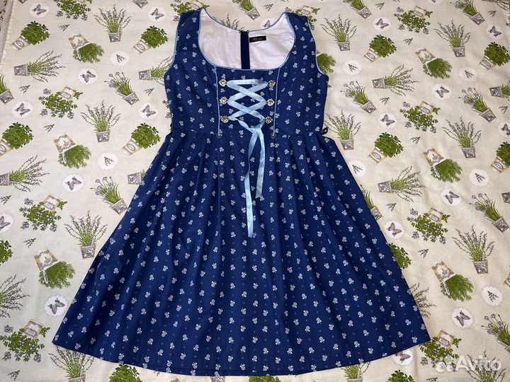 Баварский винтажный сарафан,48, Германия