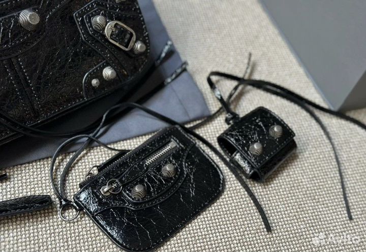 Сумка Balenciaga Le Cagole натуральная кожа y2k