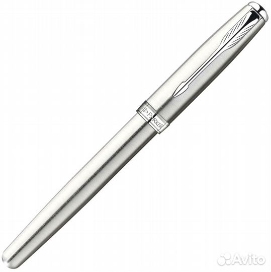 Перьевая ручка Parker Sonnet F526, цвет: St. Steel