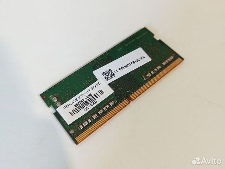 Оперативная память для ноутбука sodimm ddr4 4GB